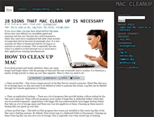 Tablet Screenshot of maccleanup.org